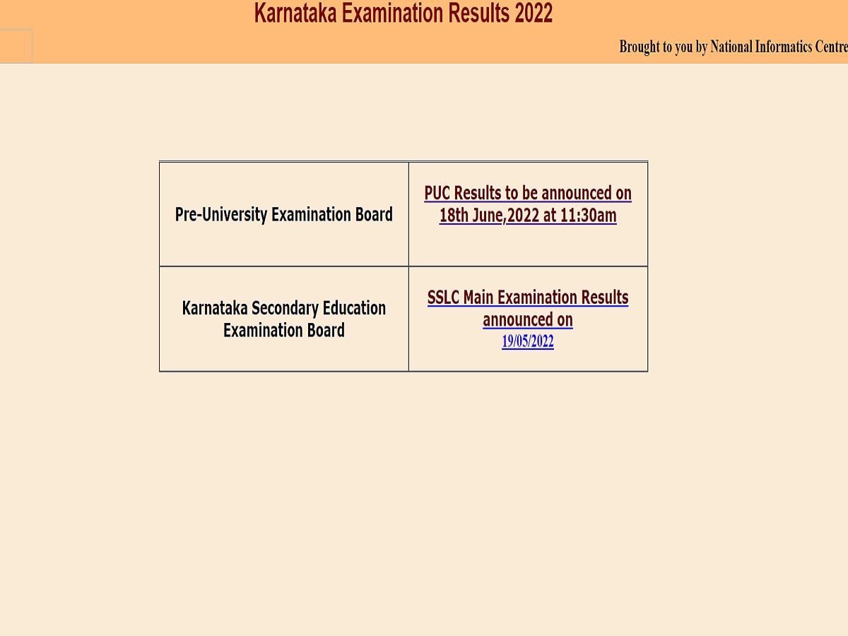 Karnataka 2nd PUC Result 2022 Declared LIVE: 61.88% Pass, Simran Rao Gets  Rank 1, Science Best-Performing Stream - News18