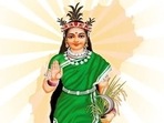 Chief minister Bhupesh Baghel on Saturday directed state officials to give a prominent display to the ‘Chhattisgarh Mahtari (mother)’ portrait at all government programmes. Chief minister Bhupesh Baghel on Saturday directed state officials to give a prominent display to the ‘Chhattisgarh Mahtari (mother)’ portrait at all government programmes.