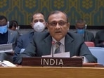 India's Permanent Representative to UN Ambassador TS Tirumurti.