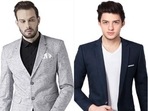 A blazer can be worn by men throughout the year.