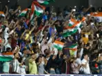 Fans during the India-South Africa match in Rajkot.(BCCI) Fans during the India-South Africa match in Rajkot.(BCCI)