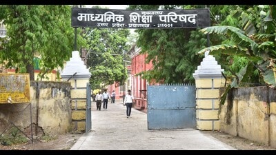 Prayagraj-based UP Board headquarters. (HT file) Prayagraj-based UP Board headquarters. (HT file)
