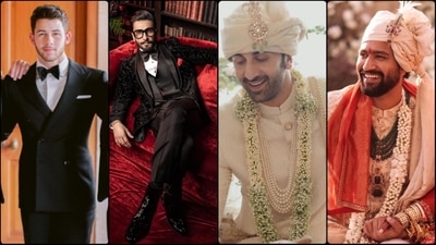 Fashion guide for grooms to plan their wedding look (Twitter/RalphLauren/RanveeriansFC, Instagram/sabyasachiofficial) Fashion guide for grooms to plan their wedding look (Twitter/RalphLauren/RanveeriansFC, Instagram/sabyasachiofficial)
