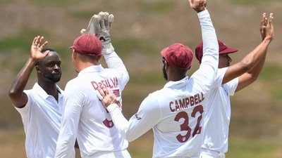 West Indies scored 265 in its first innings. Bangladesh had 103 and 245. (ICC)