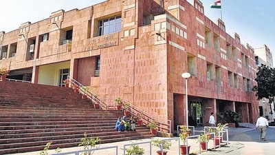 File photo of JNU administrative building. File photo of JNU administrative building.