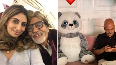 Bollywood celebrities celebrate Father's Day 2022. Bollywood celebrities celebrate Father's Day 2022.