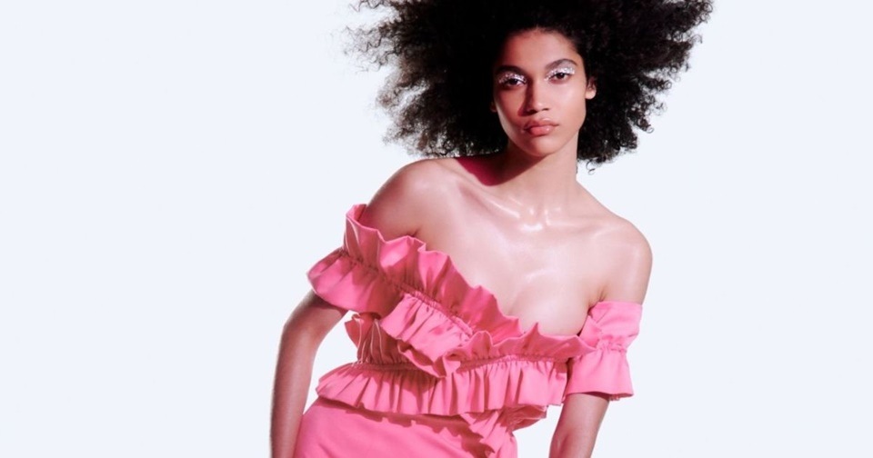 Released last week by Inditex’s Zara as part of a limited clothing collection, this little pink number costs $90 and is sourced, in part, from captured carbon emissions. (Zara) Released last week by Inditex’s Zara as part of a limited clothing collection, this little pink number costs $90 and is sourced, in part, from captured carbon emissions. (Zara)