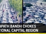 AGNIPATH BANDH CHOKES NATIONAL CAPITAL REGION