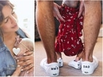 Priyanka Chopra and Nick Jonas celebrated Father's Day with their daughter. Priyanka Chopra and Nick Jonas celebrated Father's Day with their daughter.