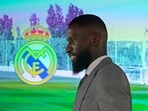 Real Madrid's new signing Antonio Rudiger arrives to give a press conference at the club's training ground in Madrid(AP) Real Madrid's new signing Antonio Rudiger arrives to give a press conference at the club's training ground in Madrid(AP)