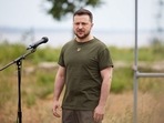 Ukraine's President Volodymyr Zelensky&nbsp;