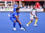 India captain Manpreet Singh in action&nbsp;(Hockey India)
