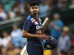 Inability to sort that out could lead to World T20 berth pangs for Shreyas Iyer. (Getty) Inability to sort that out could lead to World T20 berth pangs for Shreyas Iyer. (Getty)