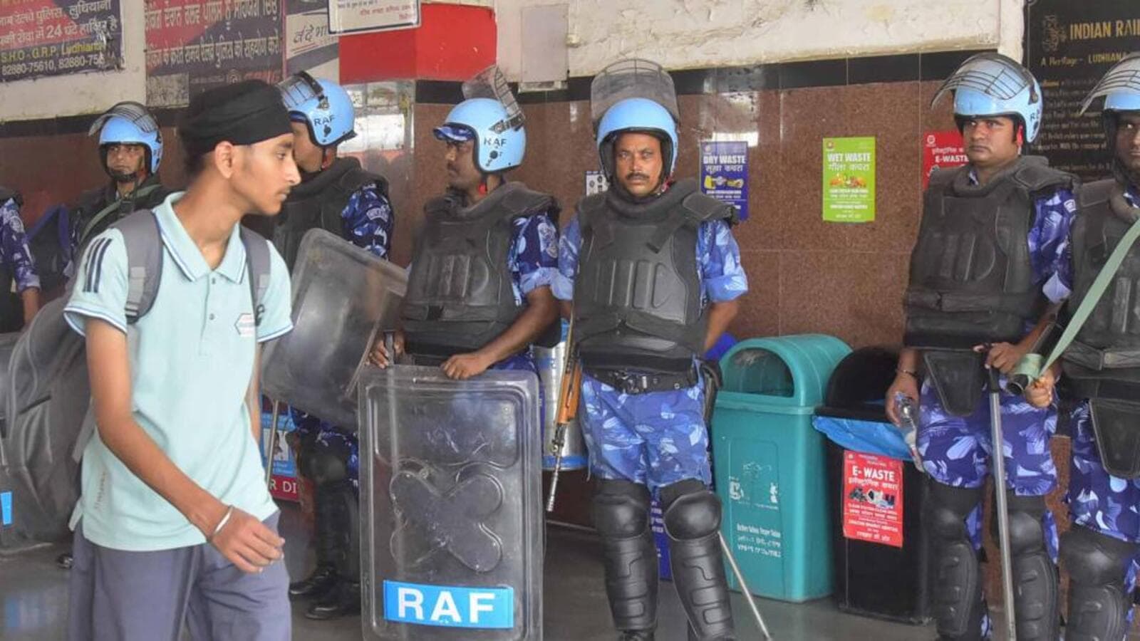 Agnipath Protests: Operations At Ludhiana Railway Station Peaceful Amid ...