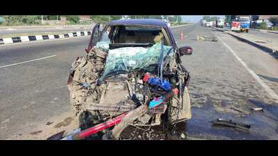 Five members of Ludhiana family die in tragic road mishap (HT Photo)