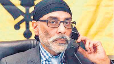 Gurpatwant Singh Pannun, co-founder and legal adviser of the banned US-based Khalistani organisation Sikhs for Justice, was booked after his purported video claiming responsibility for the incident surfaced on the social media.