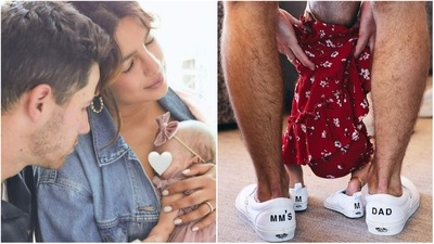 Priyanka Chopra and Nick Jonas celebrated Father's Day with their daughter. Priyanka Chopra and Nick Jonas celebrated Father's Day with their daughter. 