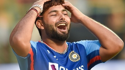 Indian captain Rishabh Pant before 5th T20I vs South Africa at Bengaluru (PTI) Indian captain Rishabh Pant before 5th T20I vs South Africa at Bengaluru (PTI)