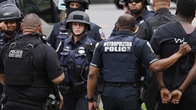 Metropolitan Police. (Representational image) (AFP) Metropolitan Police. (Representational image) (AFP)