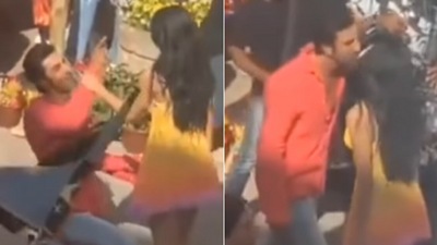 Snippets from the leaked video of Ranbir Kapoor and Shraddha Kapoor.&nbsp;