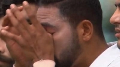 Mohammed Siraj was subjected to racism during the Sydney Test. (Screengrab) Mohammed Siraj was subjected to racism during the Sydney Test. (Screengrab)