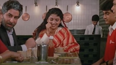 Dalip Tahil in a still from Qayamat Se Qayamat Tak.