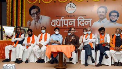 Chief minister Uddhav Thackeray finalised the strategy of the ruling alliance for the polls. (Hindustan Times) Chief minister Uddhav Thackeray finalised the strategy of the ruling alliance for the polls. (Hindustan Times)