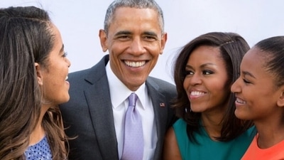 Barack Obama posts pic with Michelle, Malia and Sasha on Father's Day, calls himself 'family's designated photographer' (Instagram) Barack Obama posts pic with Michelle, Malia and Sasha on Father's Day, calls himself 'family's designated photographer' (Instagram)