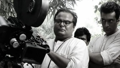 Debashis Roy in a still from Aparajito.
