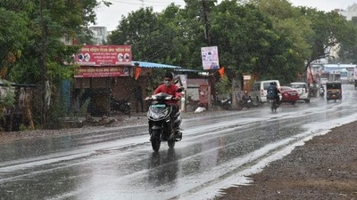 Heavy rain has been battering Bihar over the last few days as monsoon is likely to pick up pace in the state this week. Heavy rain has been battering Bihar over the last few days as monsoon is likely to pick up pace in the state this week.