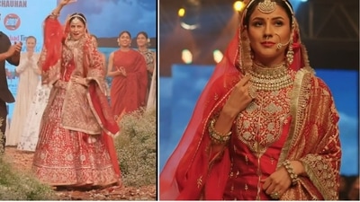 Shehnaaz Gill danced on the ramp as well. Shehnaaz Gill danced on the ramp as well. 