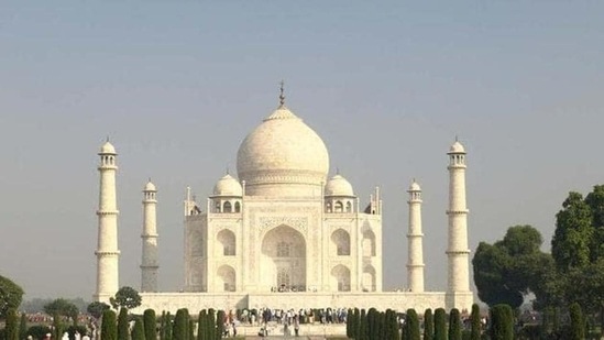 No entry fees at Taj Mahal in Agra on June 21. (File Photo)