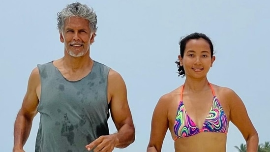 Ankita Konwar performs Vrikshasana with fun twist in new video before International Yoga Day: Milind Soman reacts(Instagram)