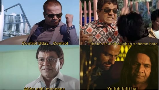 Rajpal Yadav recreated popular memes in a new video.&nbsp;