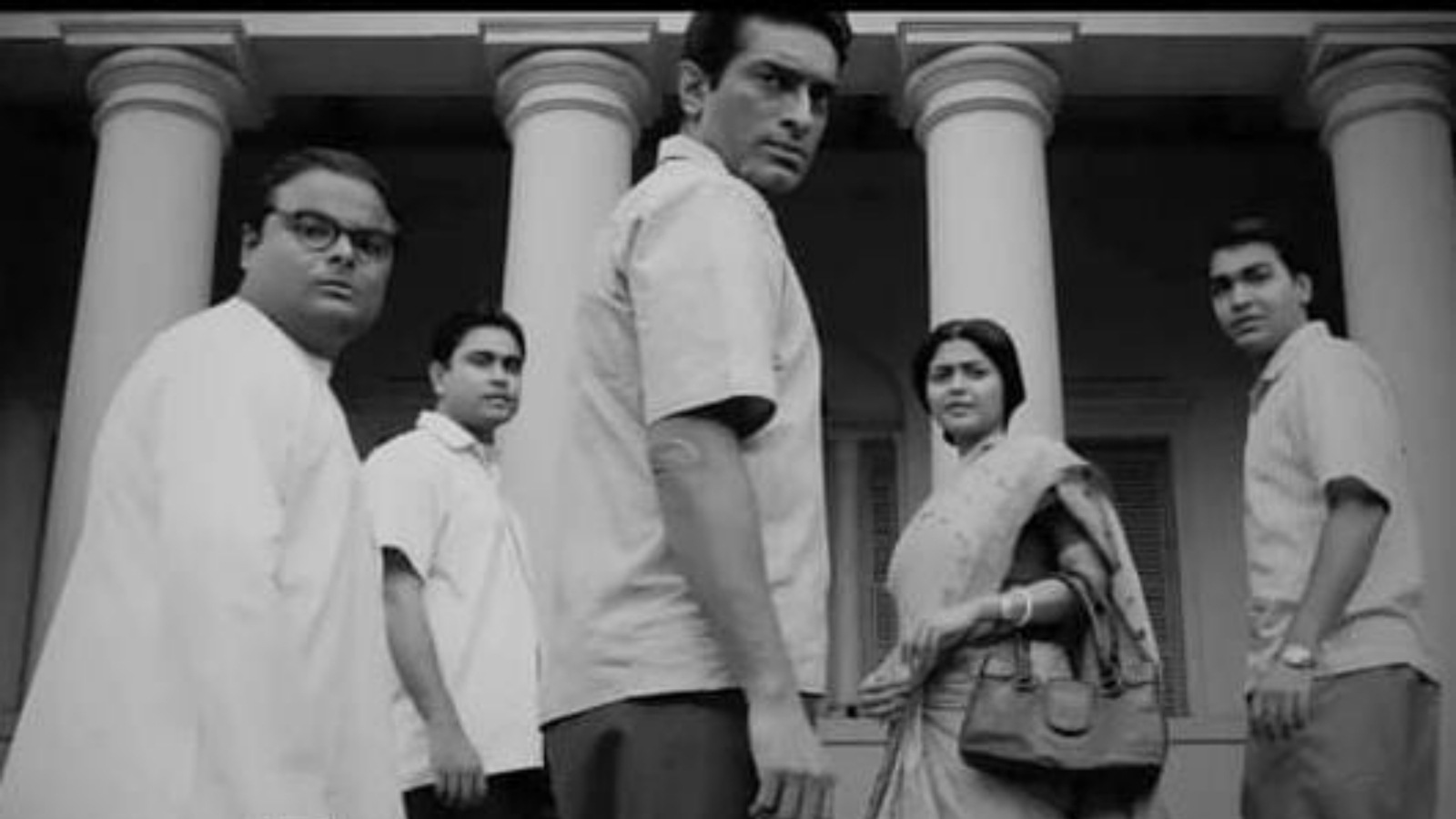 Debashis Roy in a still from a film.&nbsp;