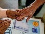 Bypolls in Delhi's Rajinder Nagar on Thursday. (pic for representation) Bypolls in Delhi's Rajinder Nagar on Thursday. (pic for representation)