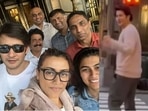 Mahesh Babu and Namrata Shirodkar are in New York. Mahesh Babu and Namrata Shirodkar are in New York.