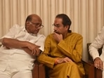 Maharashtra chief minister Uddhav Thackeray with NCP chief Sharad Pawar. Maharashtra chief minister Uddhav Thackeray with NCP chief Sharad Pawar.