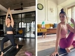 Alia Bhatt also follows a yoga routine at home, whenever she is not working round the clock. The actor sometimes shares glimpses of her yoga asanas on Instagram. 