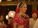 A still of Kiara Advani from JugJugg Jeeyo. A still of Kiara Advani from JugJugg Jeeyo.