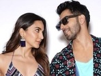 Kiara Advani and Varun Dhawan during JugJugg Jeeyo promotions.