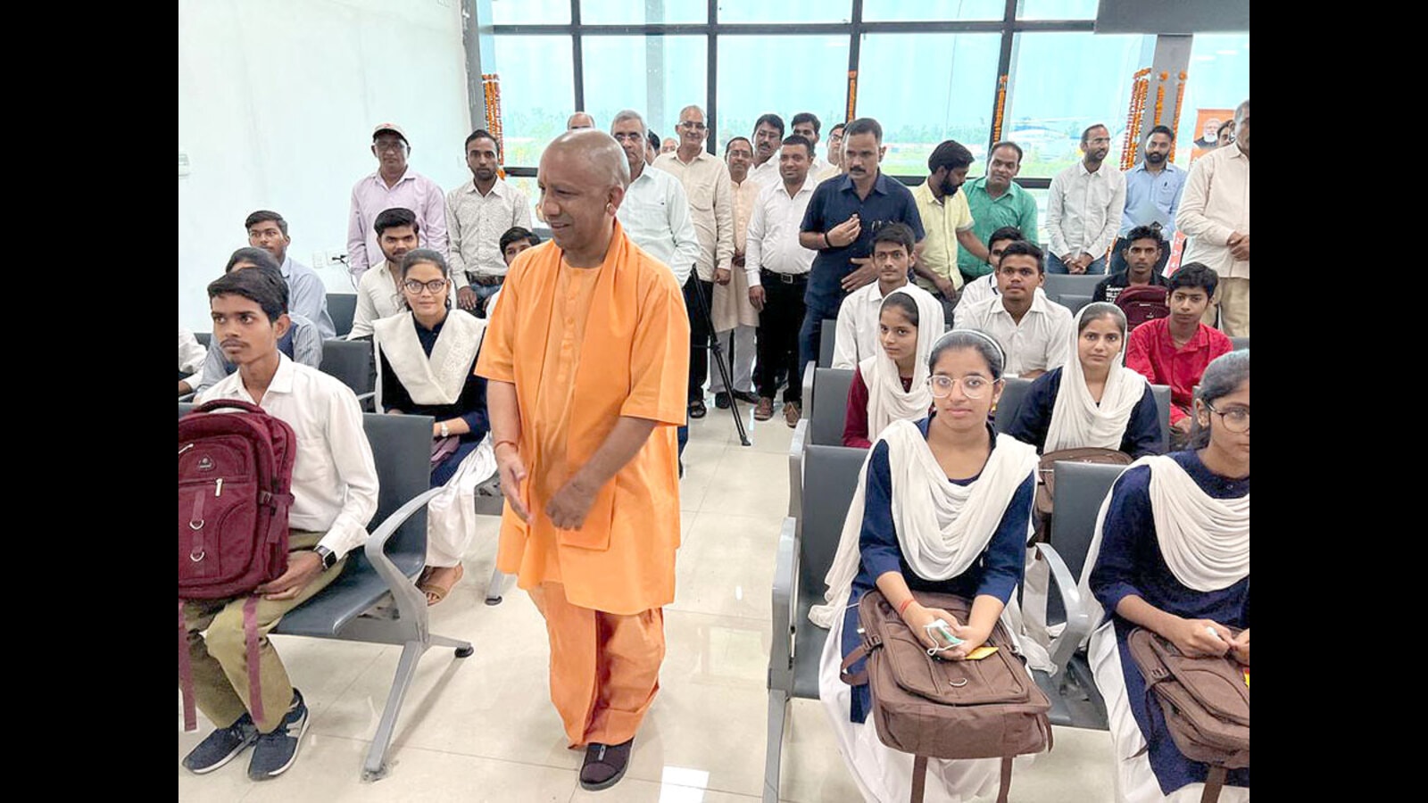 Work hard, we are here to assist you, CM Yogi tells students ...
