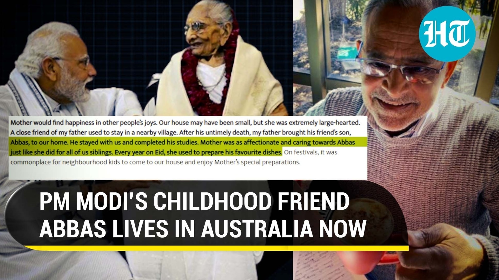 “PM’s friend Abbas,who he mentioned in blog, is retired in Aus ...