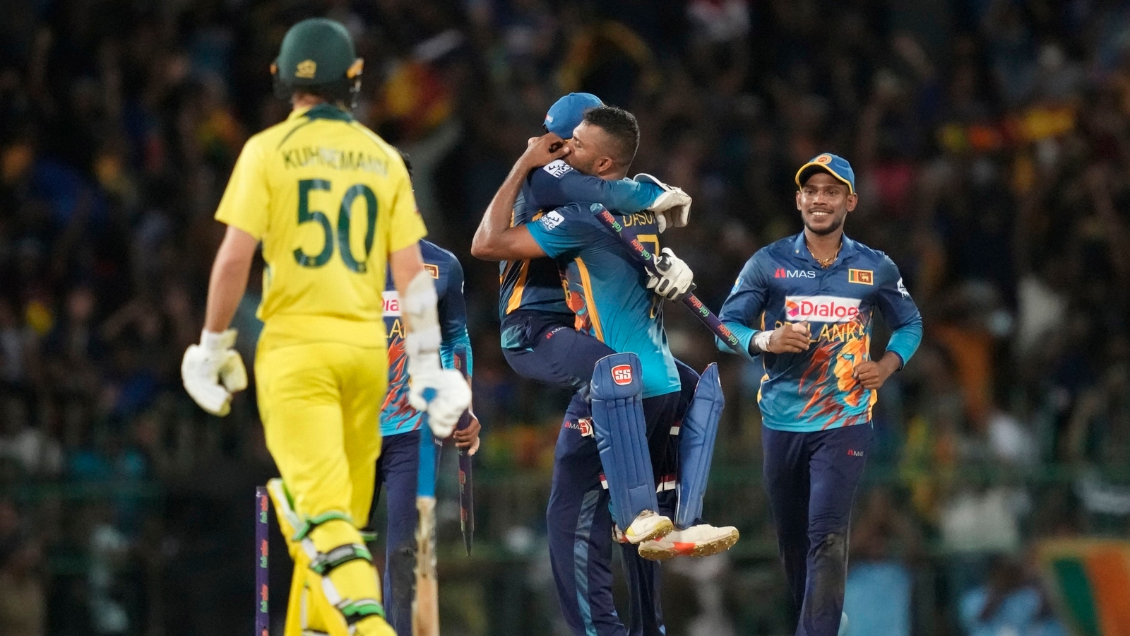 Sri Lanka edge Australia in lastball thriller to clinch series win Crickit