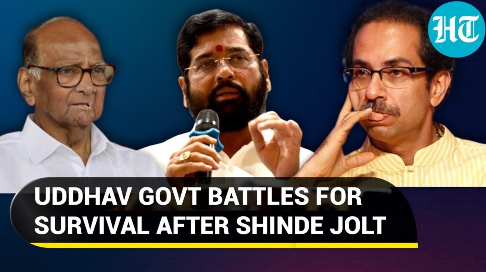 How Eknath Shinde Plunged Uddhav Thackeray Led-MVA Govt Into Survival ...