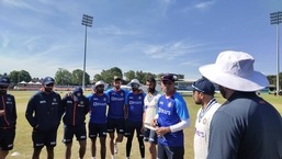 This will be Dravid's second overseas tour in the position