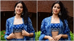 Janhvi Kapoor's beautiful printed sharara for promoting Good Luck Jerry is worth <span class=