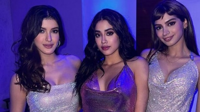 Shanaya Kapoor, Janhvi Kapoor, and Khushi Kapoor. Shanaya Kapoor, Janhvi Kapoor, and Khushi Kapoor.