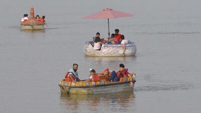 Due to the cloud cover, Chandigarh’s maximum temperature went down from 34°C on Monday to 31.5°C on Tuesday, six degrees below normal. (Keshav Singh/HT)