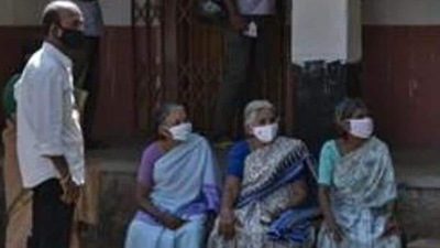 Delhi's positivity rate rises above 10 per cent (AP PHOTO.) Delhi's positivity rate rises above 10 per cent (AP PHOTO.)